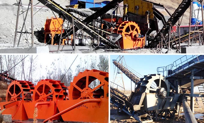 洗砂設(shè)備中的輪斗洗砂機(jī) 洗砂設(shè)備中的輪斗洗砂機(jī)