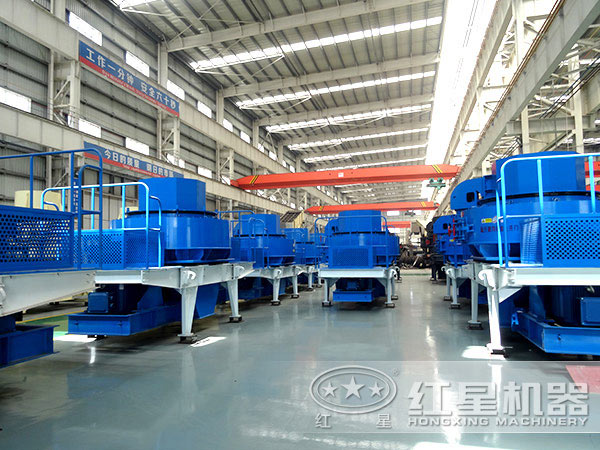 制砂機(jī)生產(chǎn)車間 制砂機(jī)生產(chǎn)車間