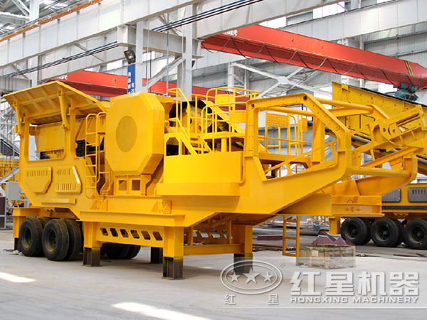 移動式破碎機生產(chǎn)車間 移動式破碎機生產(chǎn)車間