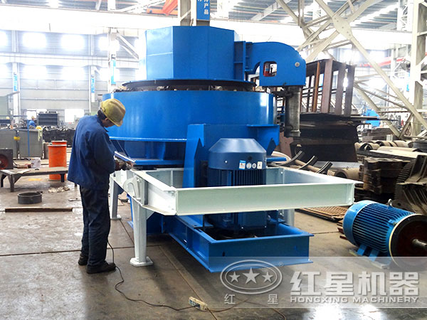 制砂機(jī)生產(chǎn)車(chē)間 制砂機(jī)生產(chǎn)車(chē)間