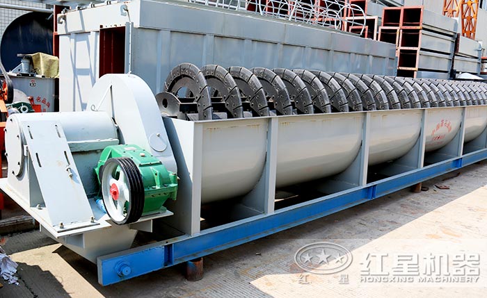 螺旋洗石機(jī)生產(chǎn)車間 螺旋洗石機(jī)生產(chǎn)車間