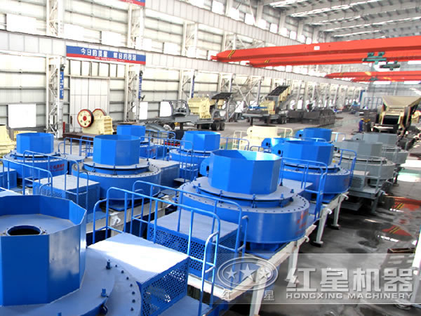 制砂設備生產(chǎn)車間 制砂設備生產(chǎn)車間