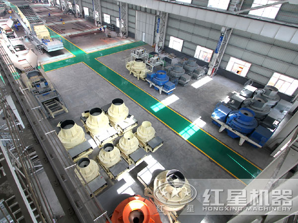 制砂機生產(chǎn)車間 制砂機生產(chǎn)車間