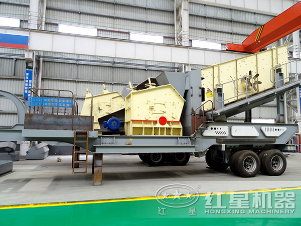 1000tph反擊移動破碎站 1000tph反擊移動破碎站