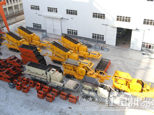 移動式制砂機(jī)廠區(qū) 移動式制砂機(jī)廠區(qū)