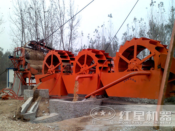 洗砂機(jī)生產(chǎn)現(xiàn)場 洗砂機(jī)生產(chǎn)現(xiàn)場