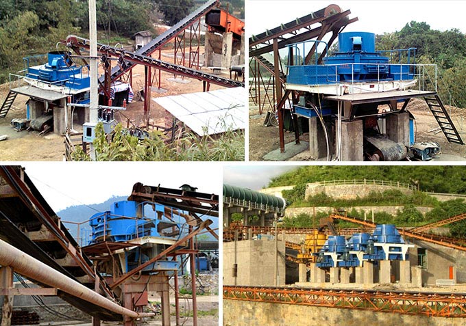 制砂生產(chǎn)現(xiàn)場 制砂生產(chǎn)現(xiàn)場