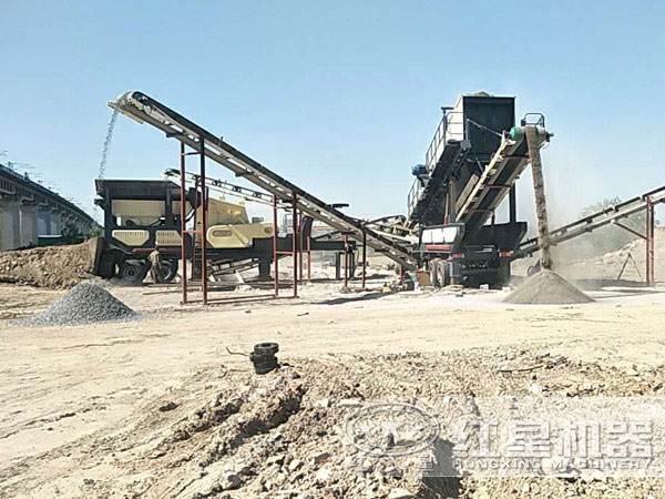 移動制砂機工作現(xiàn)場 移動制砂機工作現(xiàn)場
