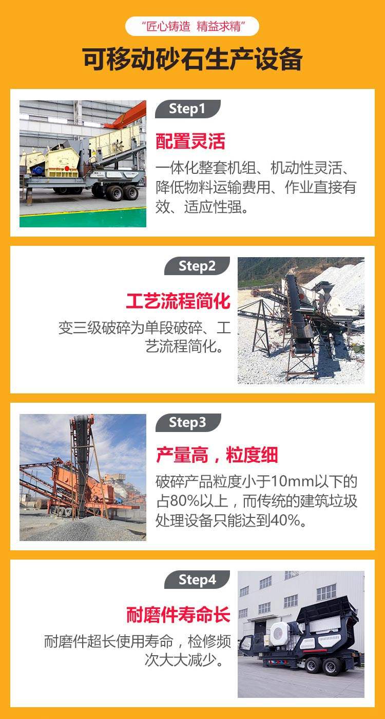 移動制砂機工作優(yōu)勢 移動制砂機工作優(yōu)勢