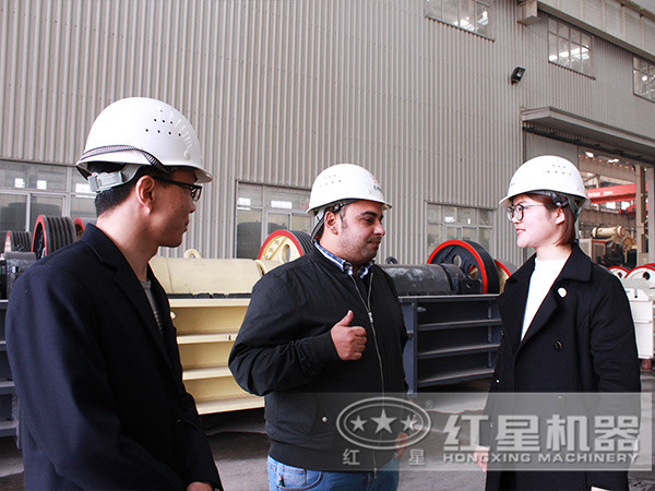 國外用戶來廠考察 國外用戶來廠考察