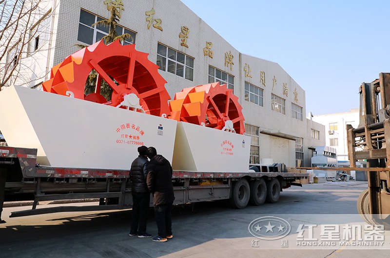 洗砂機(jī)發(fā)貨現(xiàn)場(chǎng) 洗砂機(jī)發(fā)貨現(xiàn)場(chǎng)