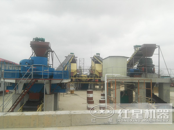 鵝卵石制砂機(jī)和圓錐破合作 鵝卵石制砂機(jī)和圓錐破合作