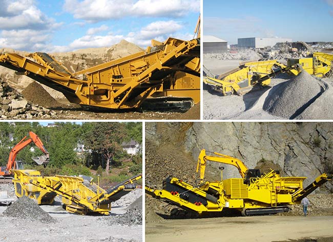 各種履帶移動破碎機生產(chǎn)現(xiàn)場 各種履帶移動破碎機生產(chǎn)現(xiàn)場