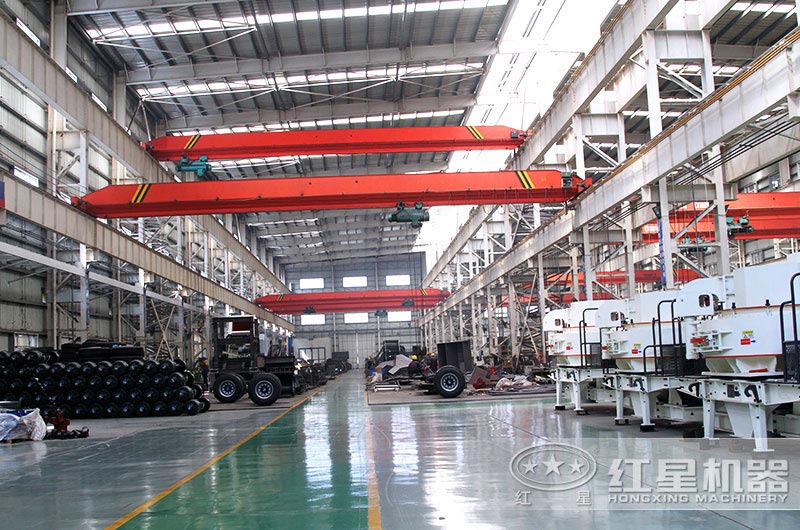 紅星制砂機生產(chǎn)車間 紅星制砂機生產(chǎn)車間