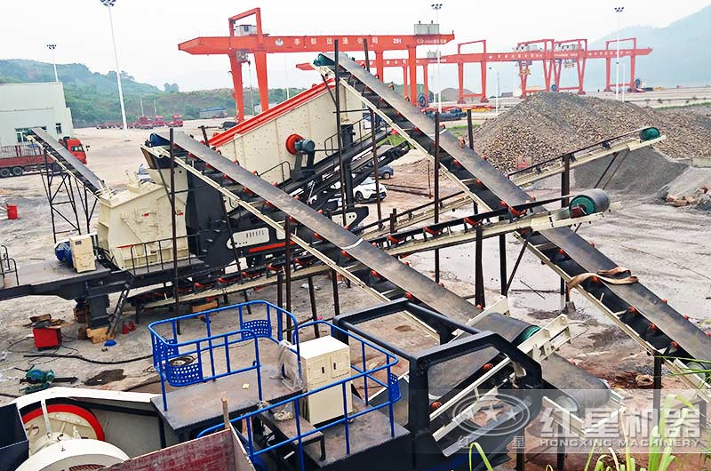 多機組聯合作業(yè)現場