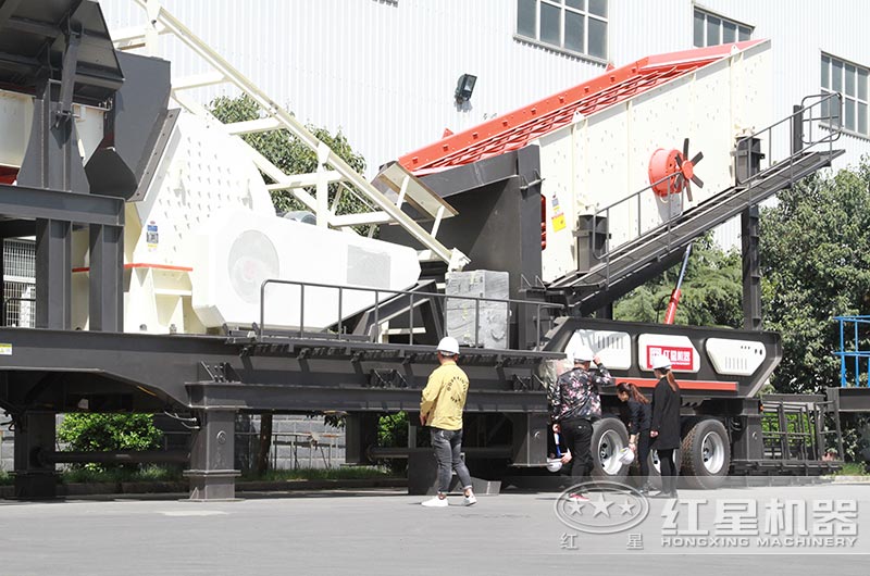 用戶考察移動破碎機 用戶考察移動破碎機