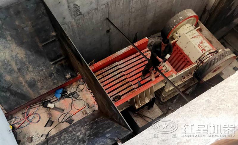 砂石噴淋系統(tǒng)安裝現(xiàn)場 砂石噴淋系統(tǒng)安裝現(xiàn)場