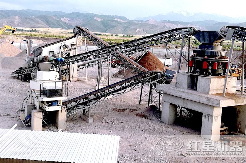 砂石骨料生產線現(xiàn)場 砂石骨料生產線現(xiàn)場