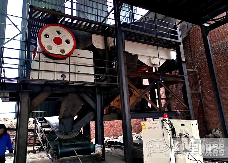 57鄂式破碎機(jī)一小時可以產(chǎn)多少，附生產(chǎn)線案例