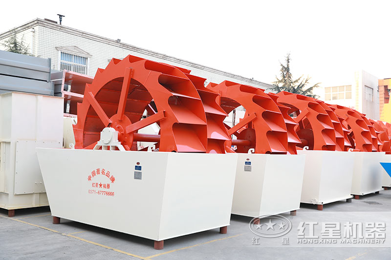 大型輪斗式洗砂機(jī)參數(shù)，工作視頻及廠家介紹