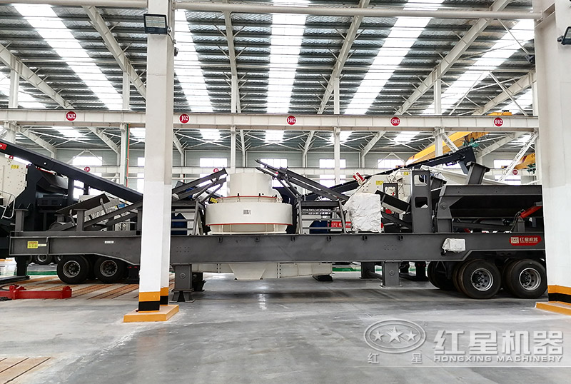 移動打石機(jī)+制砂機(jī) 移動打石機(jī)+制砂機(jī)