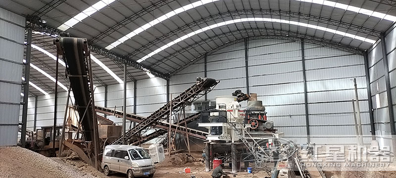 碎沙機(jī)設(shè)備多少錢一套，一天能生產(chǎn)多少？