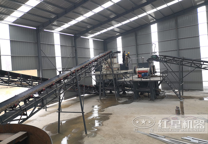 時產(chǎn)量200噸制砂生產(chǎn)線配置9526制砂機(jī) 時產(chǎn)量200噸制砂生產(chǎn)線配置9526制砂機(jī)