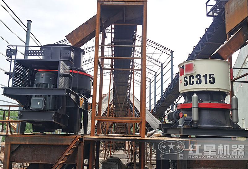 鄂破+圓錐破+制砂機(jī) 鄂破+圓錐破+制砂機(jī)