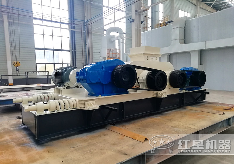 小型液壓對輥破碎機常用型號及價格，提供現(xiàn)場視頻